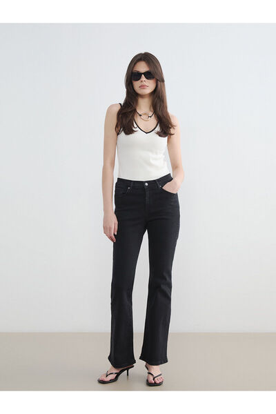 LC Waikiki Vizyon New Season Mars Flare Women's Jean Pants