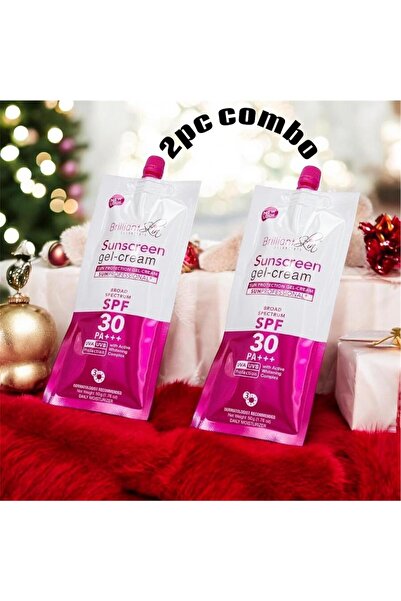 Brilliant Skin Essentials Brilliant Skin 2PC COMBO Sunscreen Gel Cream SPF 30...