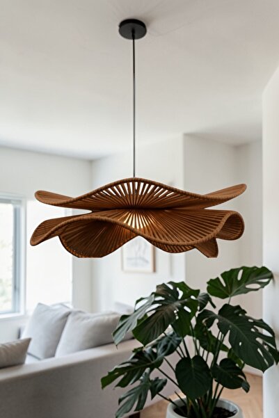 kepalight Bohem Avize, Rustik Avize, Jüt Avize, Doğal Avize, Hasır Örgü Avize...