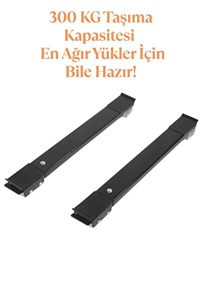 Empressco Ayarlanabilir Teleskopik Çamaşır Makinesi ve Buzdolabı Altlığı