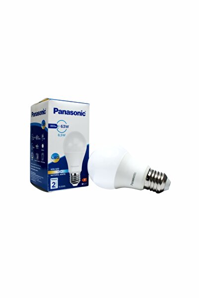 PANASONIC 8,5W LED Ampul E27 4000 Kelvin Süper Renk 860 Lümen Enerji Tasarruflu