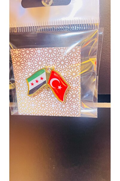 AKSESUARIM Türkiye ve suriye broşu