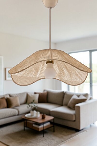 kepalight Bohem Avize, Rustik Avize, Jüt Avize, Doğal Avize, Hasır Örgü Avize...