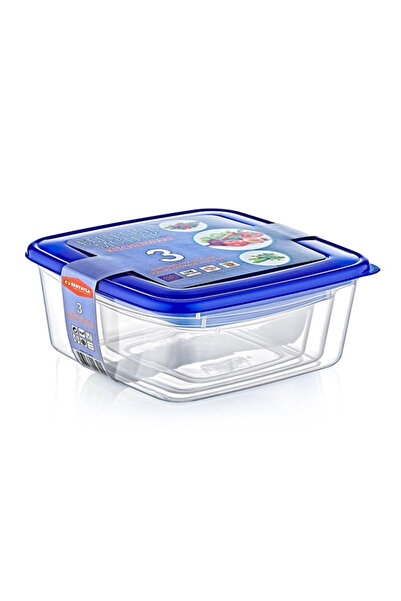 Livenda Set of 3 Square Storage Containers