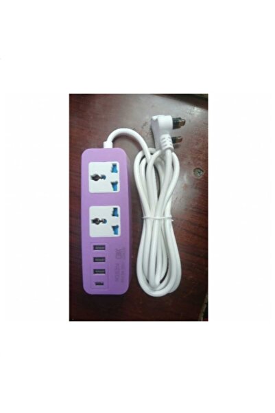 Generic Dual-Socket Universal Power Hub – Portable Charging Station with 4 Hi...