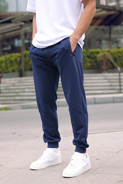 aziso Men's Zippered Sweatpants