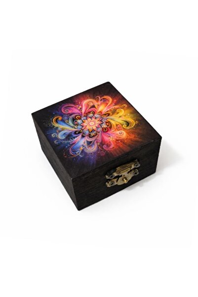 CrisArtDeco Wooden box with mandala