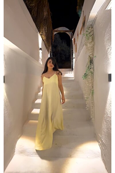 SILA DEMİR BOUTIQUE Askılı Yazlık Elbise