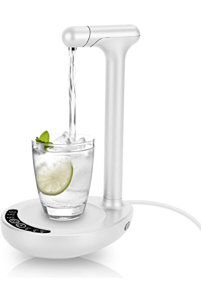 HASEPE Pompa Electrica Apa USB Reincarcabila 1200mAh, Dozator Automat Bidon 5...