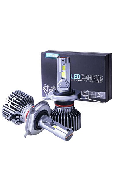 NO BRAND Becuri LED auto H7 430W 30000LM CANBUS – Set de 2 super luminoase pe...