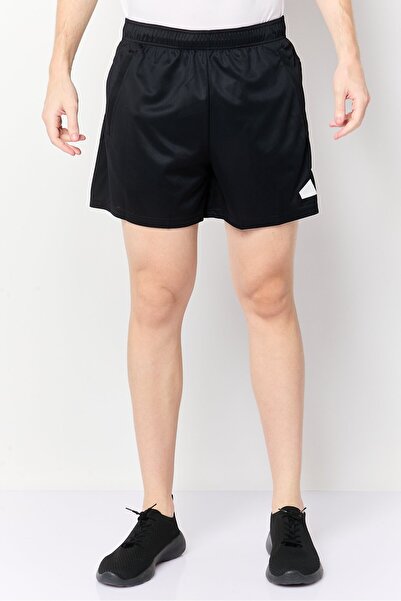 adidas Men Regular Fit 5 Inseam Brand Logo Training Shorts, Black