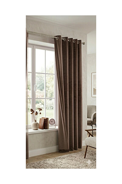 Truva Home VelvetLux Drapery Curtain 140x270 cm, Elegant Premium Velvet Drape...