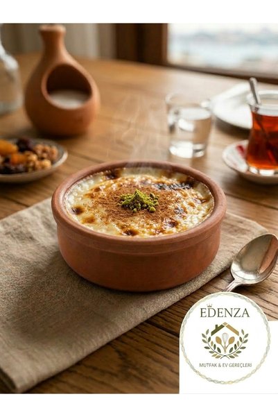 Edenza 9 cm Set of 6 Ceramic Casserole Bowls Souffle Bowl Oven Bowl Casserole Bowl Rice Pudding Bowl