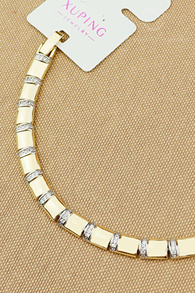 Keyifli Hayaller سوار شوبينغ - مجوهرات شوبينغ الذهبية موديل مرصّع بالأحجار سو...