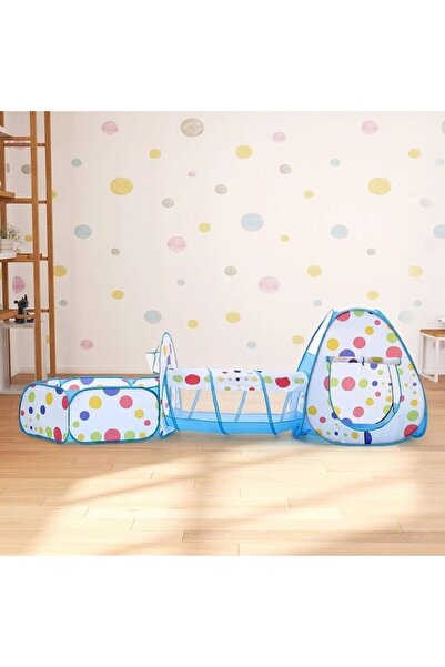 Tessari Play Tent for Kids, 3 in 1, Blue