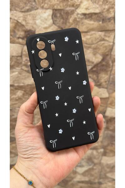 Vip Case Huawei Nova Y70 Compatible Mini Bow Patterned Silicone Shock-Absorbi...