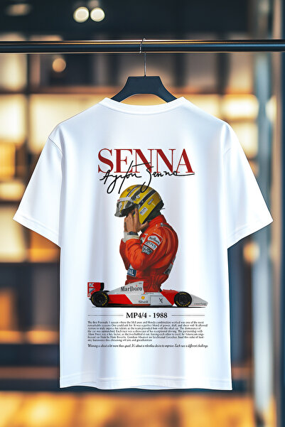 BookOrBook Senna 100% Heavy Cotton Premium Quality Back Printed T-Shirt