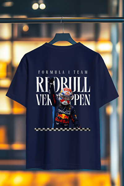 BookOrBook Verstappen 100% Heavy Cotton Premium Quality Back Printed T-Shirt