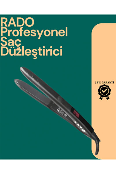 STREOZD Isı Ayarlı fesyonel Saç Düzleştirici – Titanyum (01406) Seramik Plaka