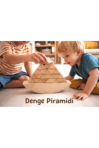 ELSA Balance Pyramid Wooden Toy (26 Pieces)