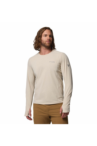 Columbia Diamond Peak Pro Crew Erkek Teknik Uzun Kollu T-Shirt