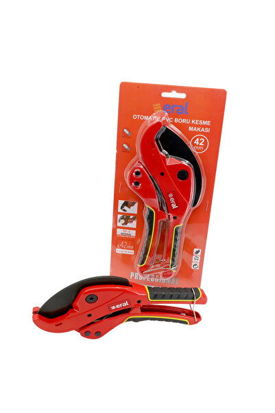Eral Otomatik PVC Plastik Boru Kesme Makası – 42 mm Profesyonel Makas PPCAR-42