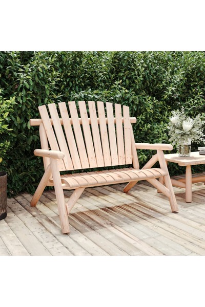 Concept Bancă de grădină cu 2 locuri, 119x85x98 cm, lemn masiv molid