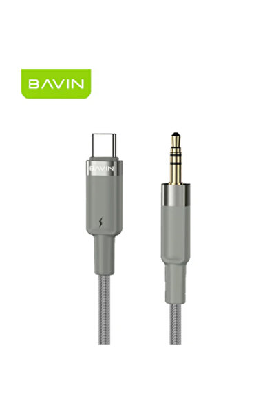 Bavin AUX-61 1M Hi-Res Type-C To 3.5MM AUX Audio Cable Male To Male