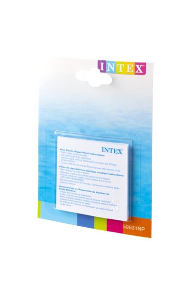 Intex Heavy-Duty Repair Patches – Transparent Peel-and-Stick Adhesive Patches for Inflatables & Vinyl