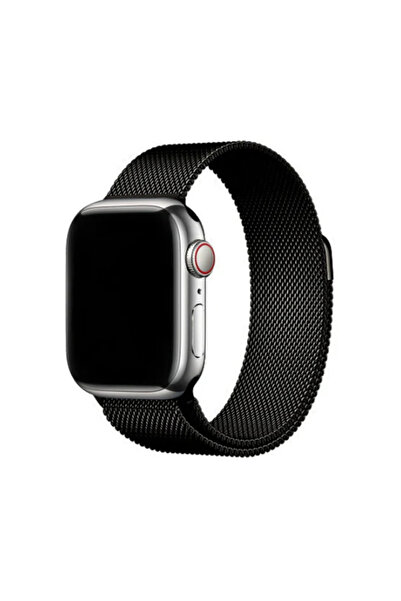 OEM Curea Milanese Apple Watch - Μαύρο, Σειρά 1, 2, 3 (42mm), Σειρά 4, 5, 6, ...