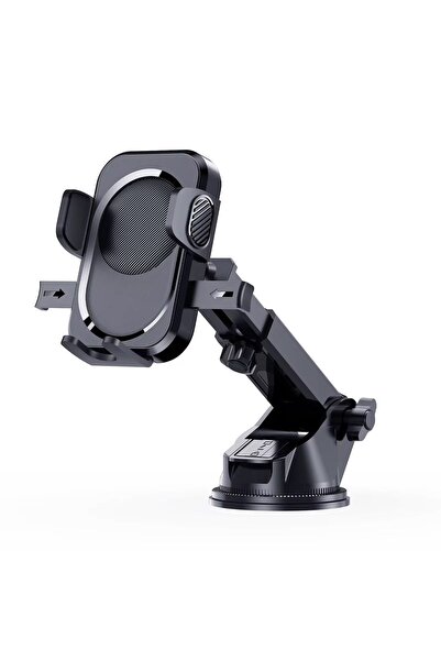 NO BRAND Suport auto reglabil, rotație 360°, montare pe bord sau parbriz, uni...