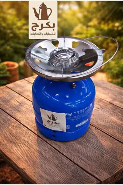 bakraj 2 kg gas stove with Italian burner head and high-quality Pakistani cyl...