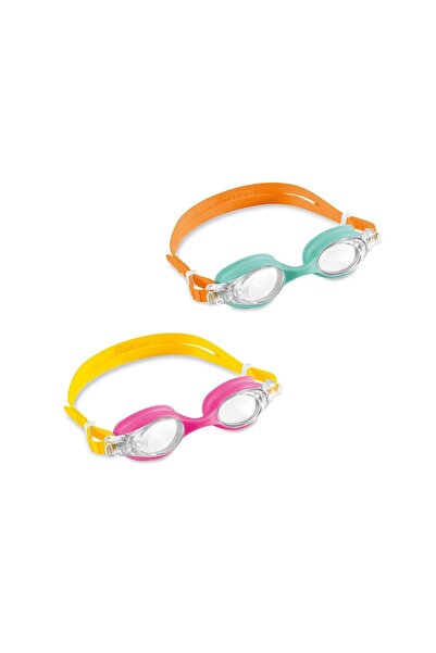 Intex Junior Swim Goggles (2-Pack) – Anti-Fog & UV Protection Protective Eyew...