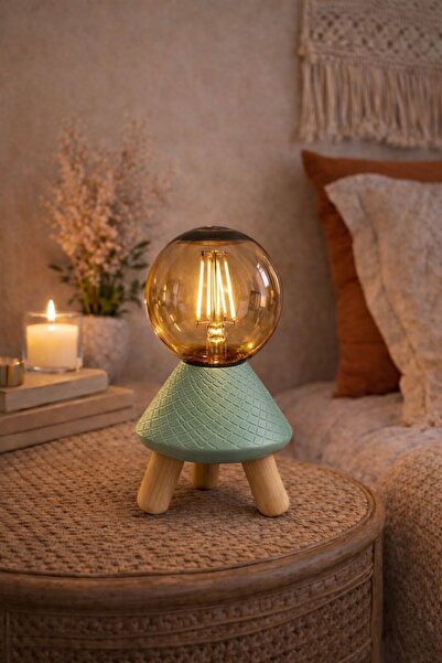 Lydia Accessory Kablolu Bohem Masa Lambası (Şarjlı Değildir) – Ampul Dahil 20...