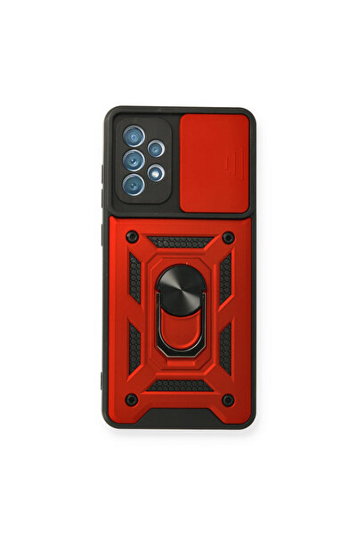 cepmoda حافظة سامسونج جالاكسي "A32" ذات الطبقة المزدوجة - حلقة، حامل، غطاء كا...