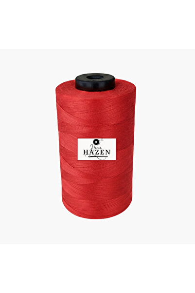 Hazen Home Red Color 120 Number Sewing Thread 5000 Meters