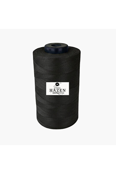 Hazen Home Μαύρο Χρώμα Νούμερο 120 Κλωστή Ραπτικής 5000 Μέτρα