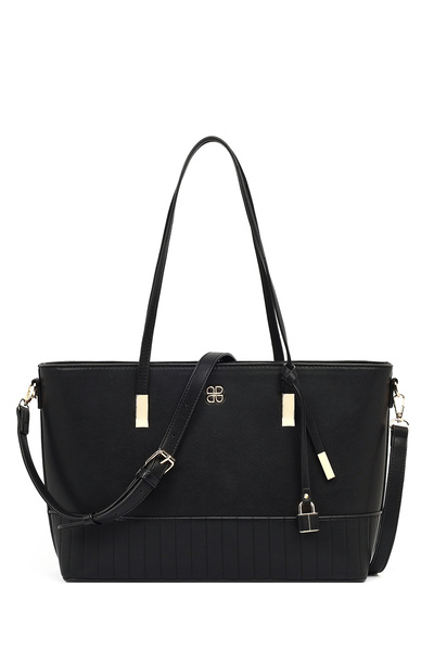 Derimod Women's Black Long Strap Shoulder Bag 26Sbd216418