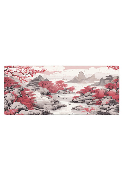 PORGE Pro Gaming Mouse Pad 80x30 cm XXl Büyük Gaming Oyuncu Mouseped Kenar Di...