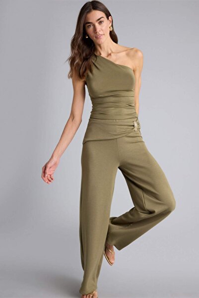DeFacto Wide Leg Pants H1597Ax26Sm