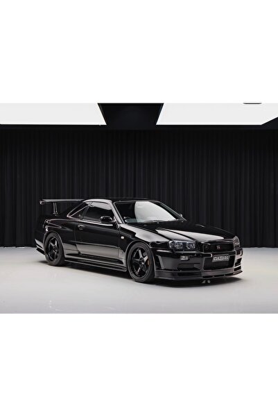 STREET Warrior Nissan Skyline R34 GTR V-Spec II Chrome Black 599 Limit (Pleks...