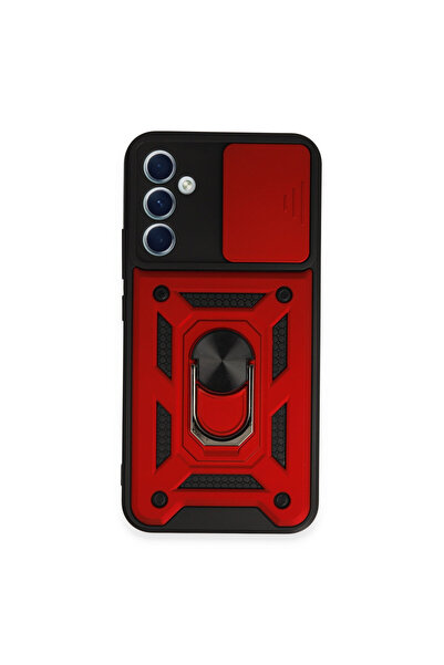 cepmoda حافظة سامسونج جالاكسي "A34 (5G)" ذات الطبقة المزدوجة - حلقة، حامل، غط...