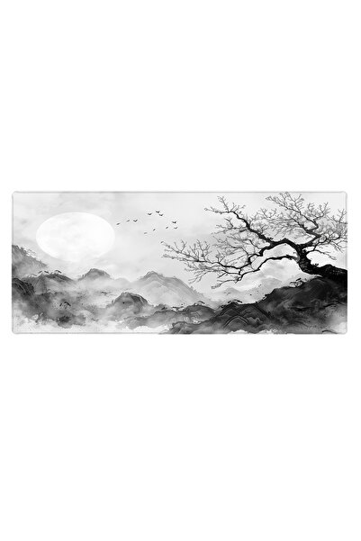 PORGE Pro Gaming Mouse Pad 80x30 cm XXl Büyük Gaming Oyuncu Mouseped Kenar Di...