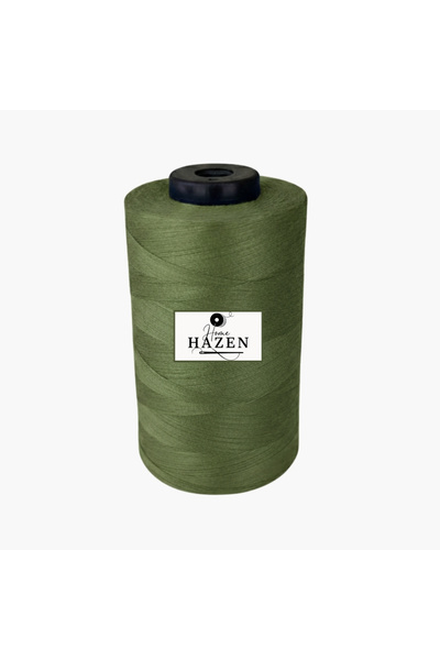 Hazen Home Khaki Green Color 120 Number Sewing Thread 5000 Meters