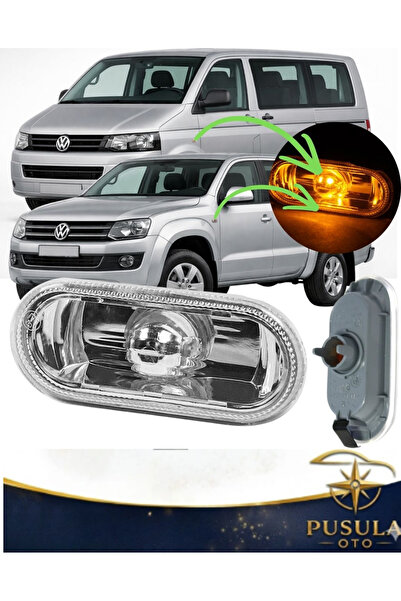 Oto Pusula Volkswagen Transporter/Caravelle T5-T5.1 ve Amarok Çamurluk Sinyal...