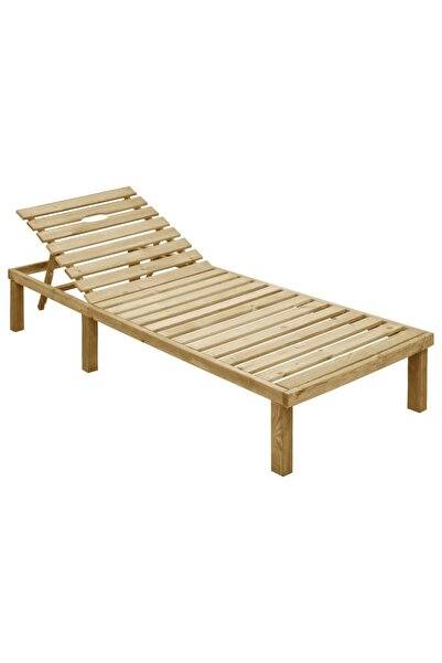 Concept Șezlong, lemn de pin tratat