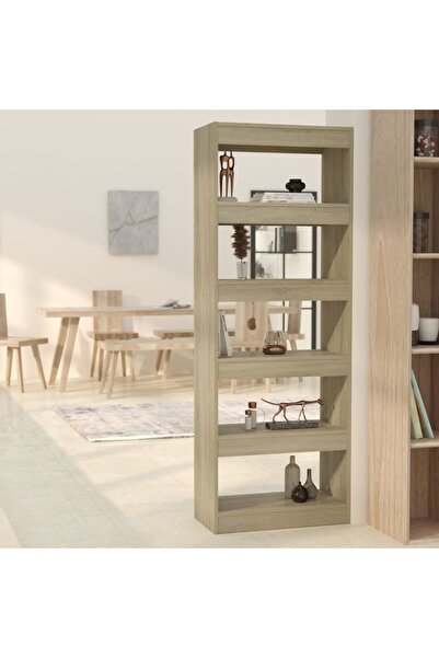 Concept Bookcase/Room divider, sonoma oak, 60x30x166 cm, chipboard