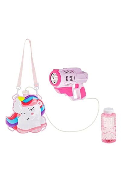 Lumi LUXURY Pink Machine Set with Soap Bubbles and Unicorn Bag