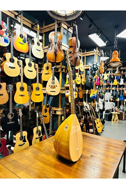 PENA MÜZİK Kısa Sap Yarı Profesyonel Dut Bağlama 40 Tekne Jak Girişli