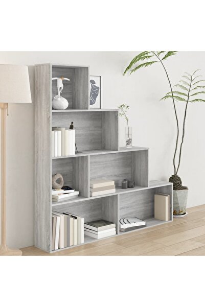 Concept Βιβλιοθήκη, γκρι sonoma, 155x24x160 εκ.